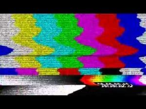 warna tv rusak
