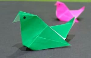 origami burung camar