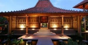 Desain Teras Rumah Limasan Jawa 