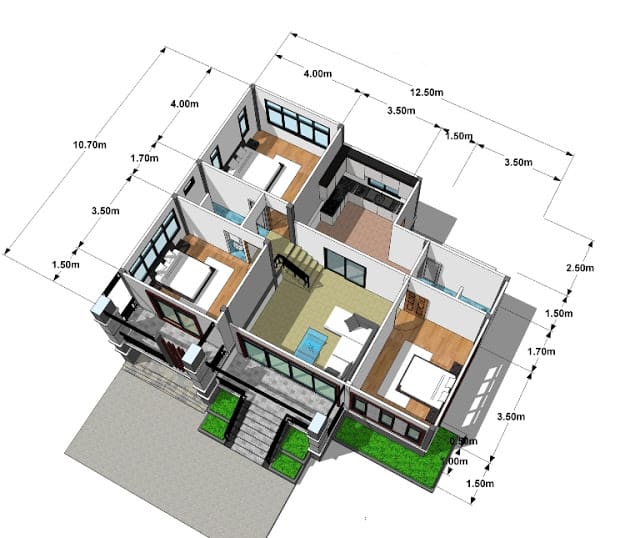 949567-desain-rumah-minimalis-3-kamar - RumahLia.com